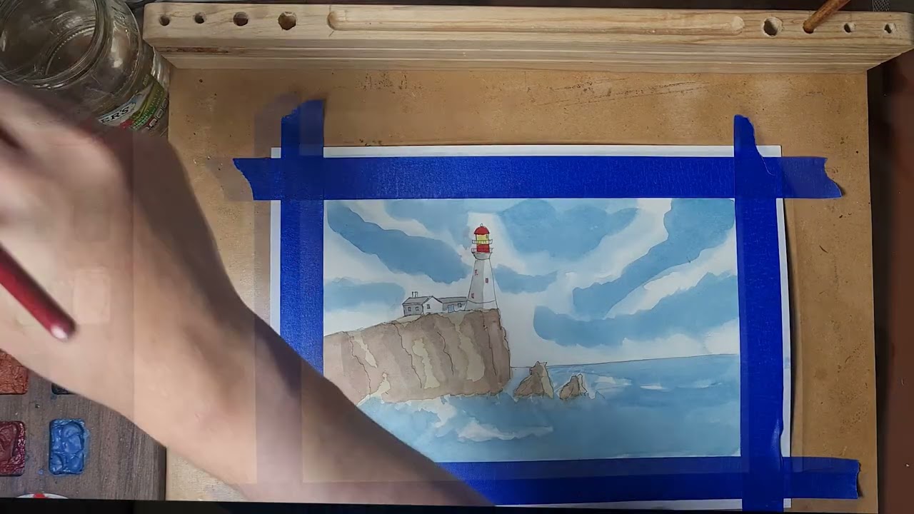Faro acantilado