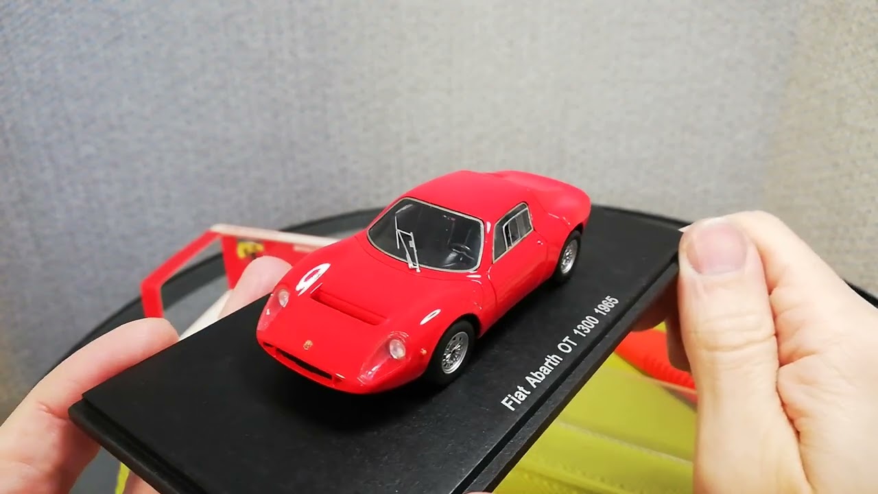 Распаковка. Нашел старый и редкий Fiat Abarth от Spark 1/43 Rally Car Models 