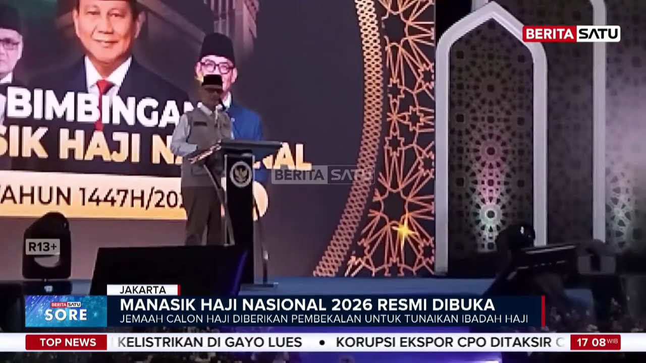 Jelang Haji 2026, Kemenhaj Gelar Manasik Nasional Serentak #Beritasatu