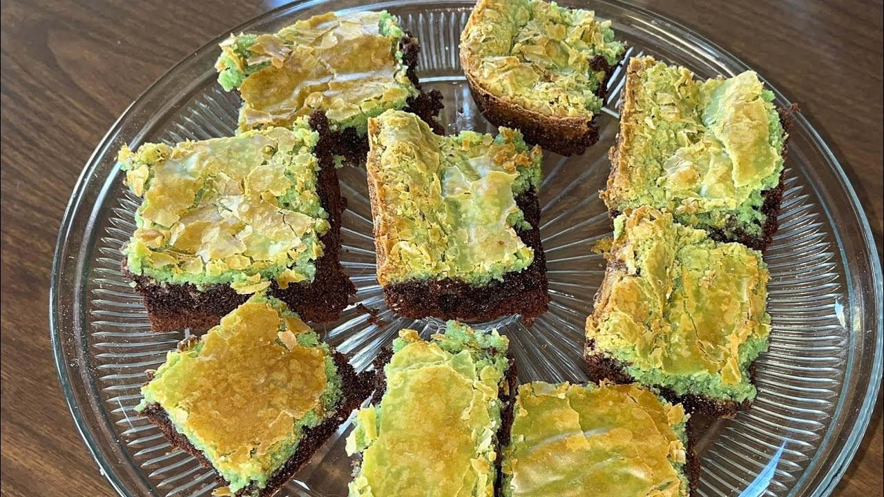 Mint Chocolate Gooey Butter Cake | How To Make Gooey Butter Cake | St. Patrick’s Day | Ep. 521 ☘️