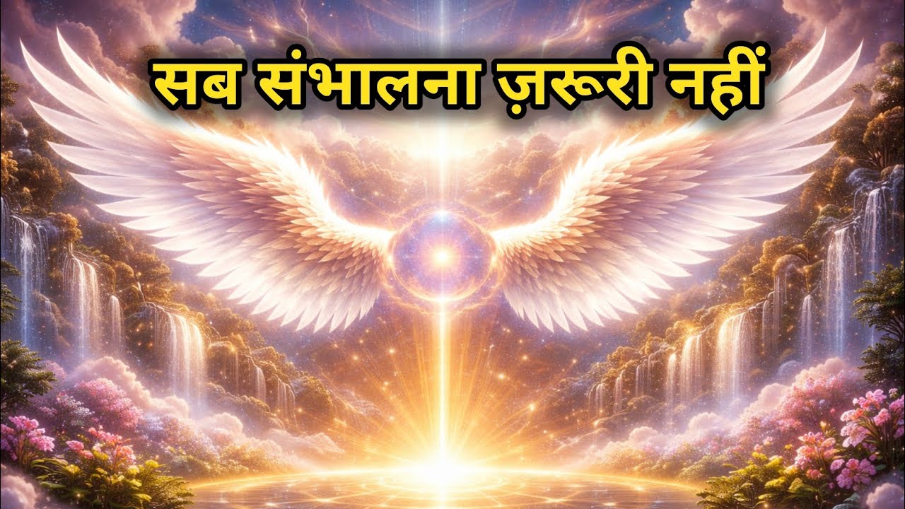 सब संभालना ज़रूरी नहीं… Universe रास्ता बना रहा है | आज का संदेश