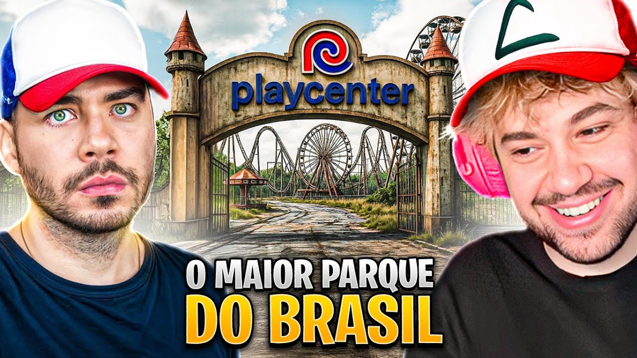 O TRISTE FIM DO MAIOR PARQUE DO BRASIL! - React Canal 90