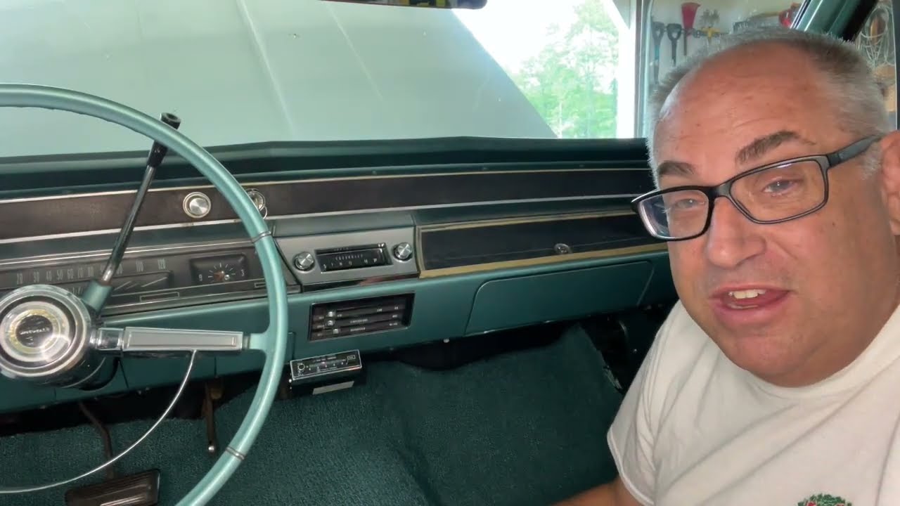 Панель приборов Chevelle 1966 года, доступ к замку зажигания, снятие панели приборов