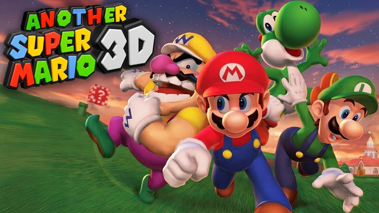 Another Super Mario 3D - Full Game (100%)