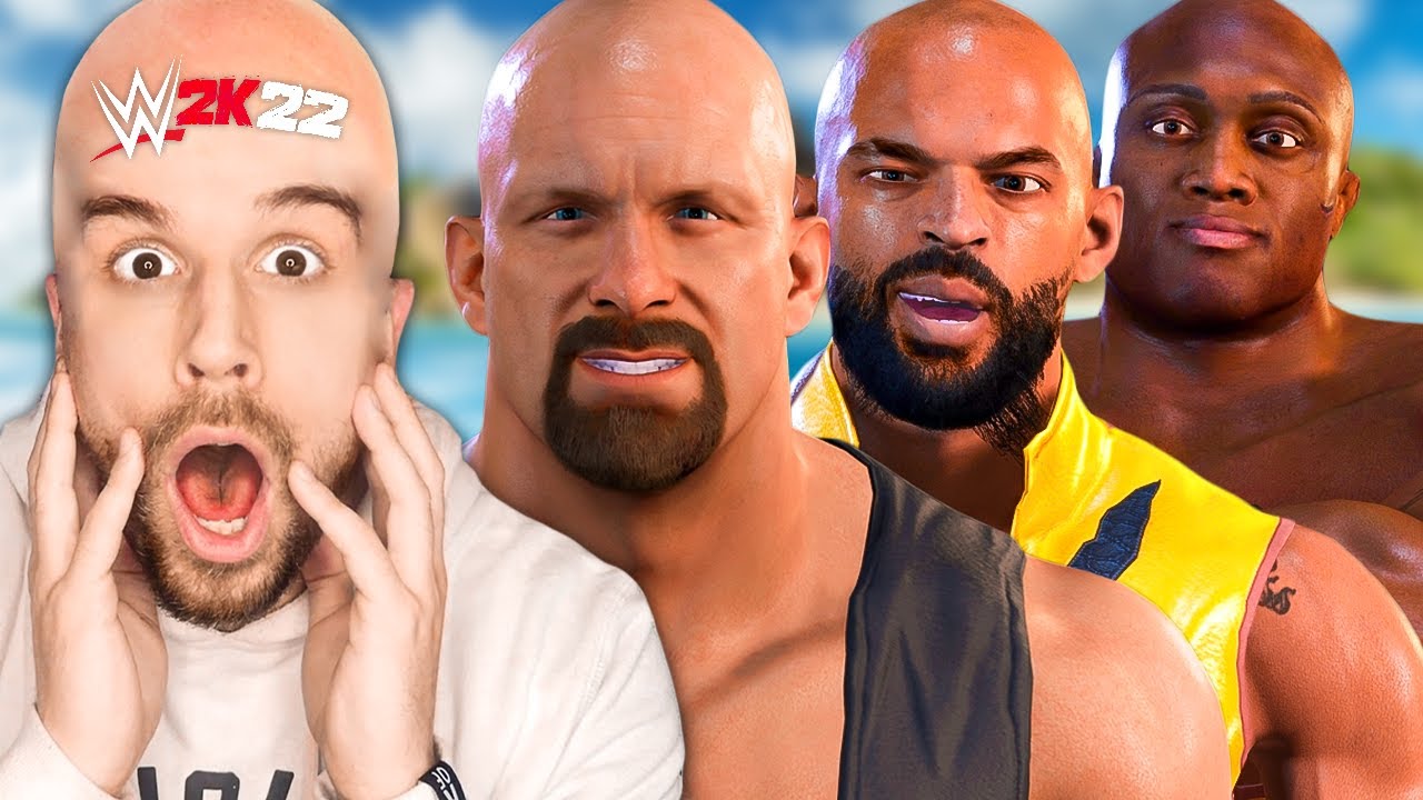 WWE 2K22 But I Can Only Draft Bald Wrestlers!