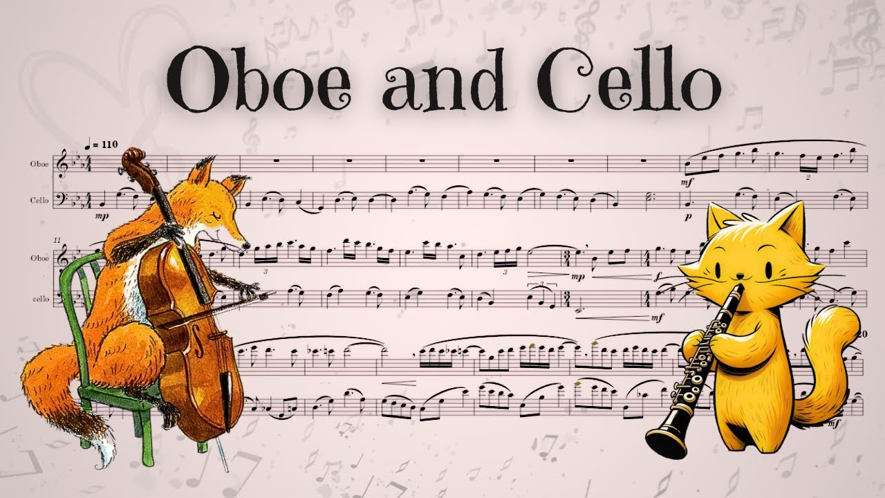 When a Cello falls in Love with an Oboe.