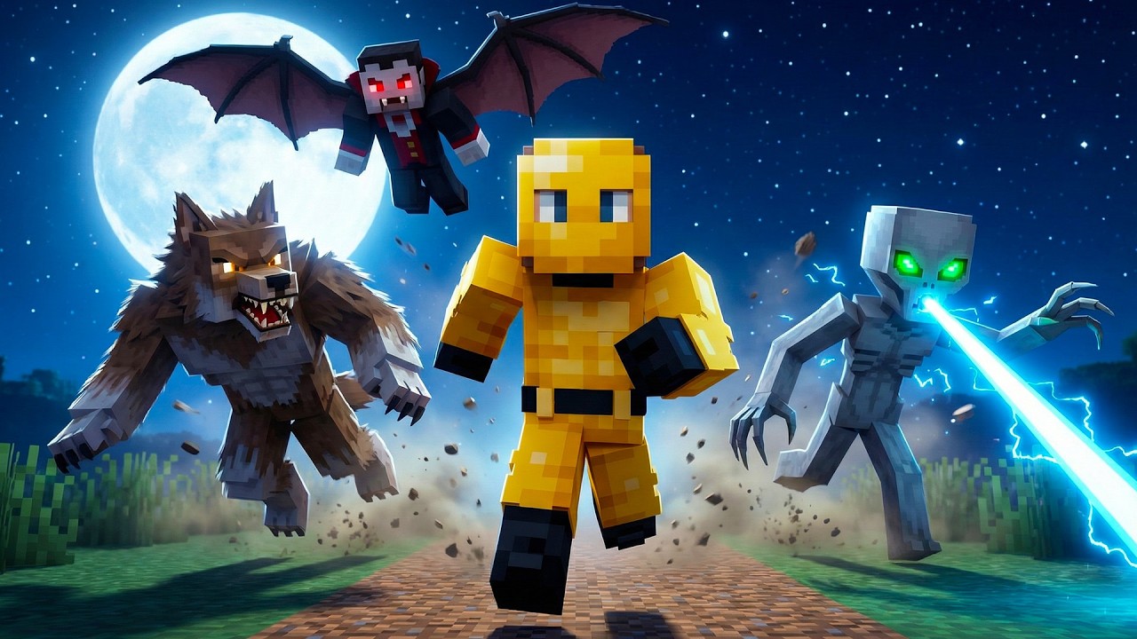 3 HOURS OF BEING HUNTED BY NIGHTMARE CREATURES