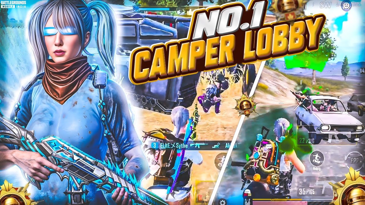 Camper Lobby 😔 Does Not Matter 🔱 BGMI Solo Vs Squad Clutchs 💯. IQOO 12 