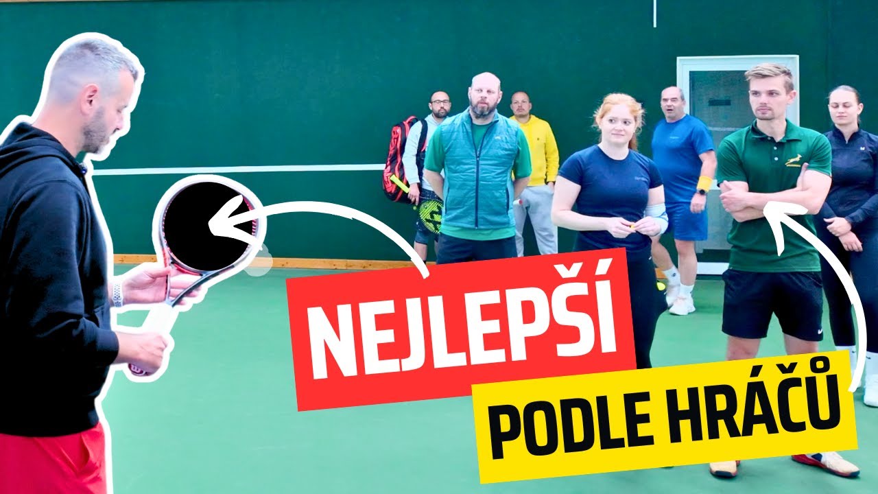 TESTOVALI jsme přes 120 tenisových RAKET. Hráči vybrali TU NEJLEPŠÍ a ta nejspíš PŘEKVAPÍ