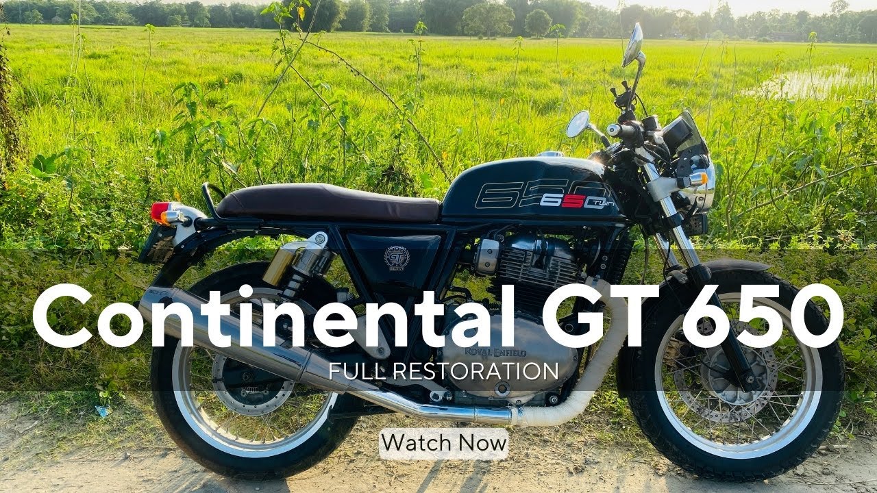 Royal Enfield Continental GT 650 Restoration | GT 650 Restoration | Repair & Restoration