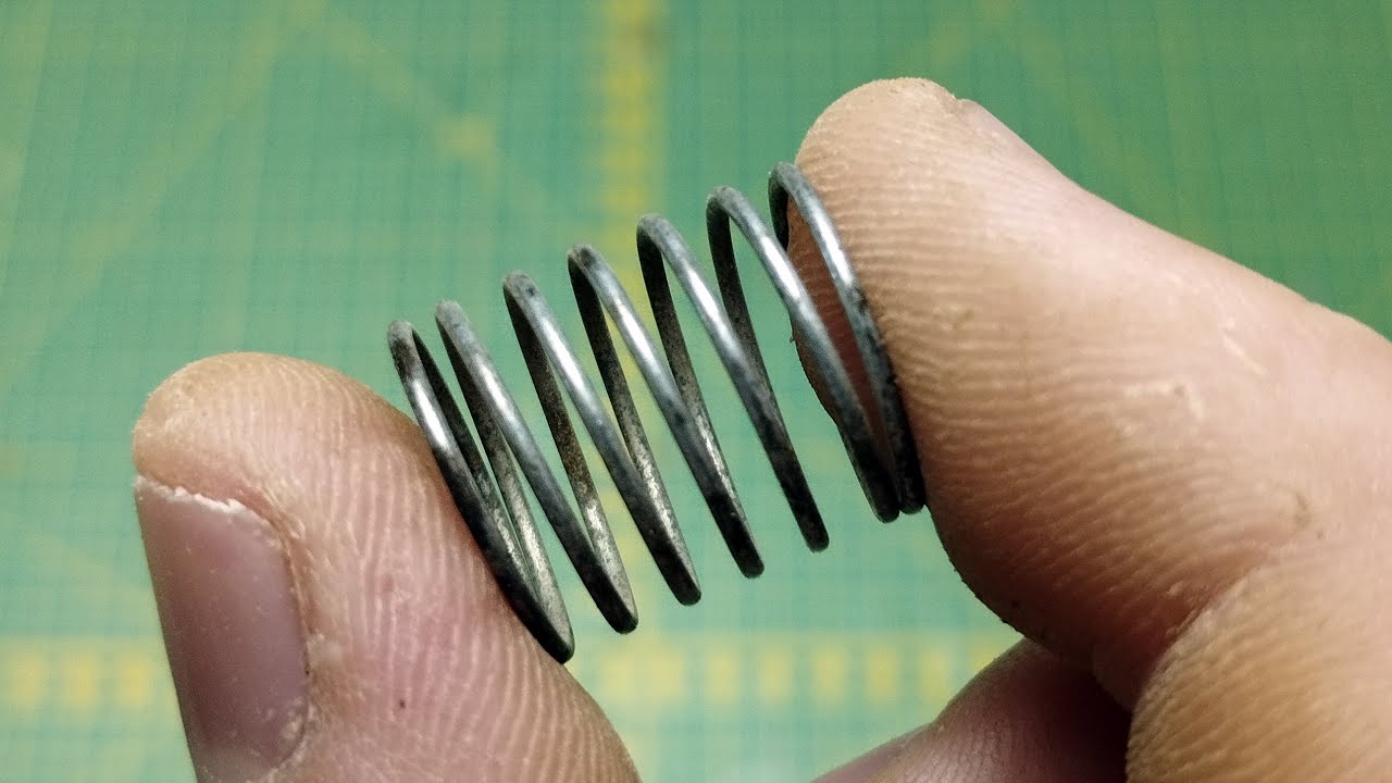 Como Fazer Molas de Compressão (fácil e Rápido)