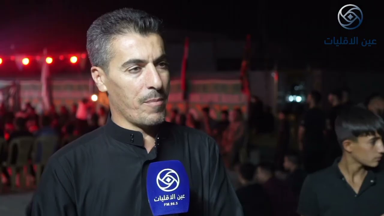 موكب أم البنين في قرية كبرلي إحياءً لذكرى استشهاد الإمام الحسين عليه السلام