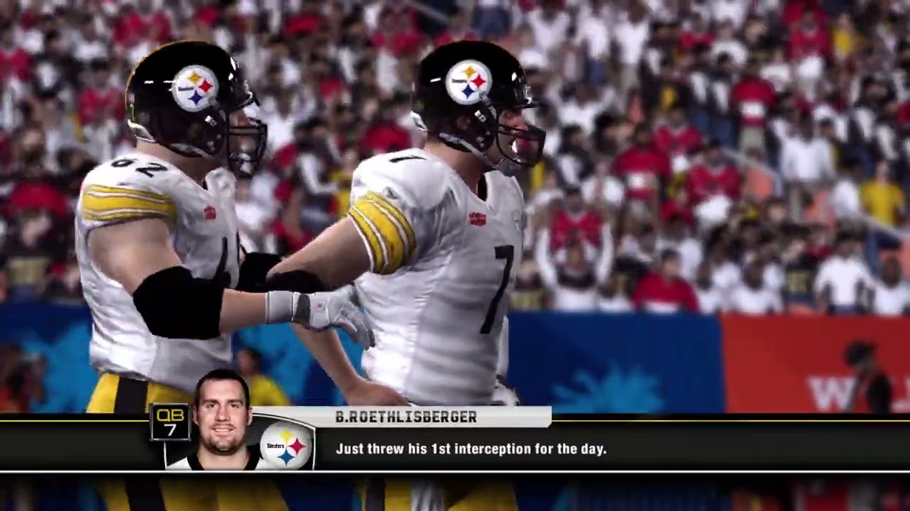 Madden NFL 10 Gameplay - Super Bowl XLIV - Pittsburgh Steelers vs  Arizona Cardinals