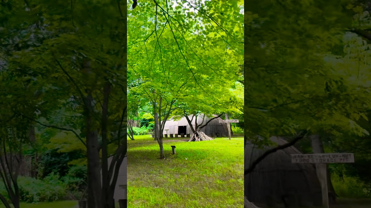 LENAPE NATIVE AMERICAN VILLAGE IN PA USA