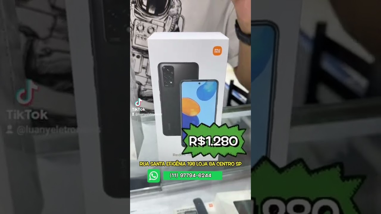 XIAOMI BARATO NA LUANY ELETRÔNICOS CORRE QUE DA TEMPO!