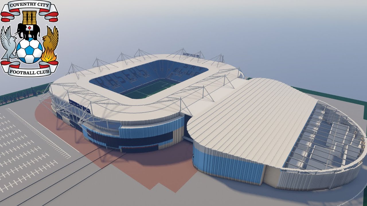 4K Minecraft - STADIUM - Coventry Building Society Arena (Coventry City) [Official] + DOWNLOAD