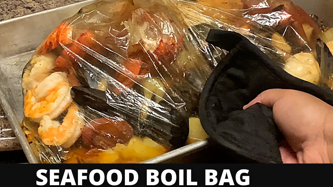 The Best Seafood Boil Bag In The Oven * Seafood Sauce Included 👌