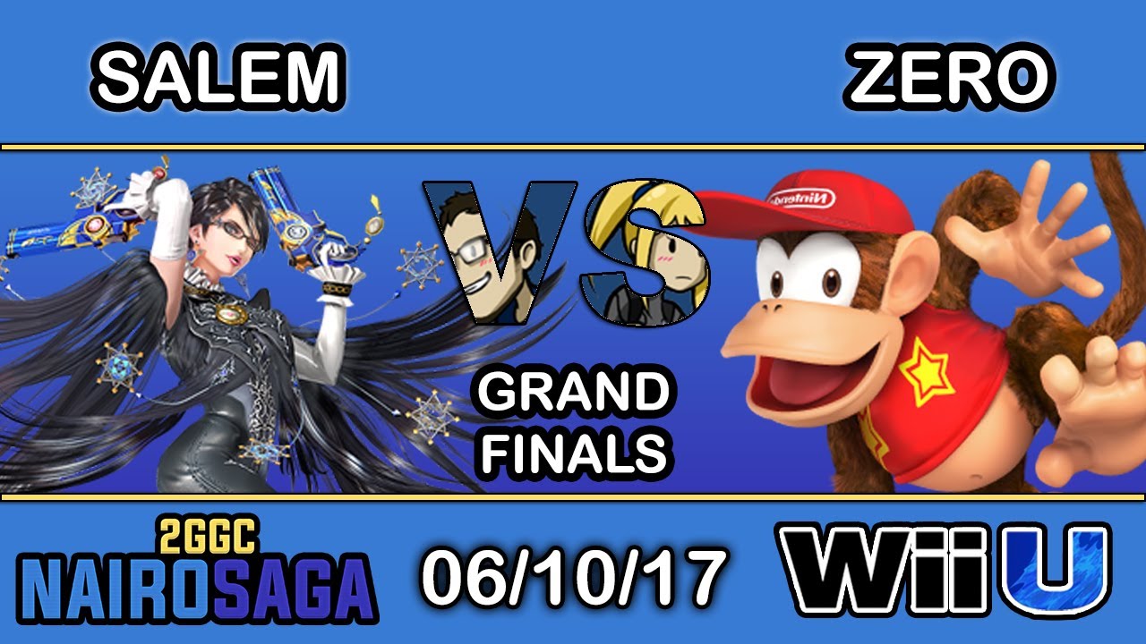 2GGC: Nairo Saga - MVG | Salem (Bayonetta) Vs. TSM | ZeRo (Diddy Kong) - Grand Finals