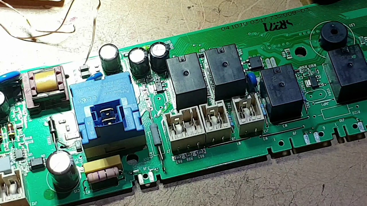 Scheda electrolux riparazione Extreme 2° parte