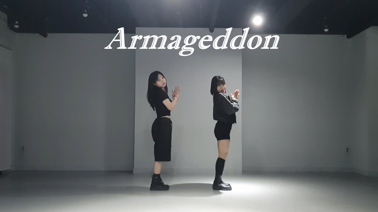 [Mirrored] Aespa(에스파) - Armageddon(아마겟돈) 2인안무 거울모드 ㅣ 2인 커버댄스
