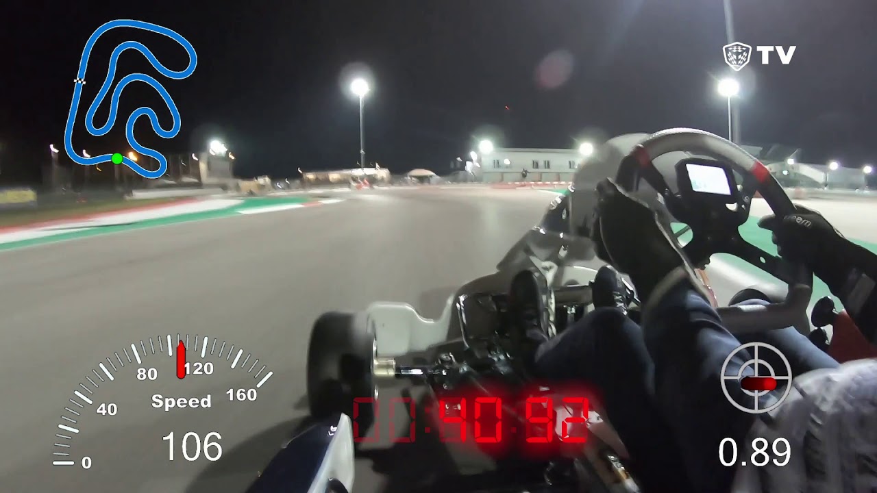 Night onboard Dexter Patterson at Adria (with GPS data)!