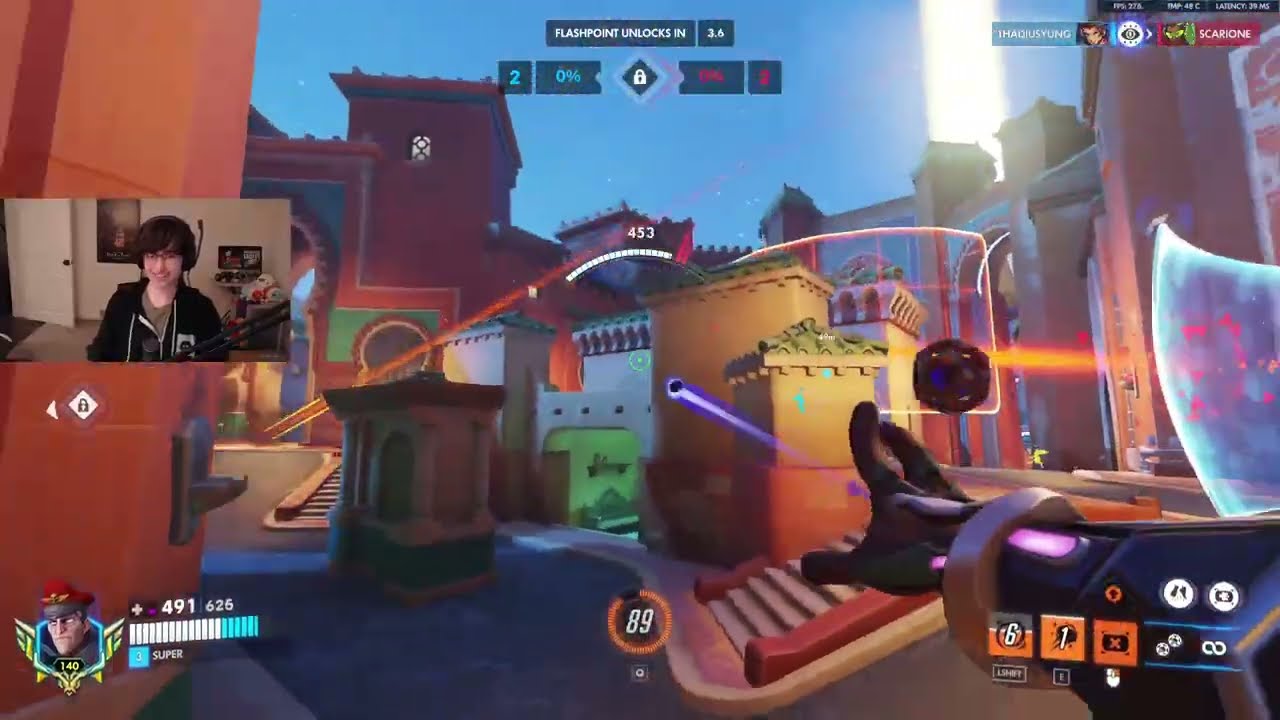21k урона выполнено! Supertf, ранг 140, Sigma gamelay, Overwatch, 1 сезон.