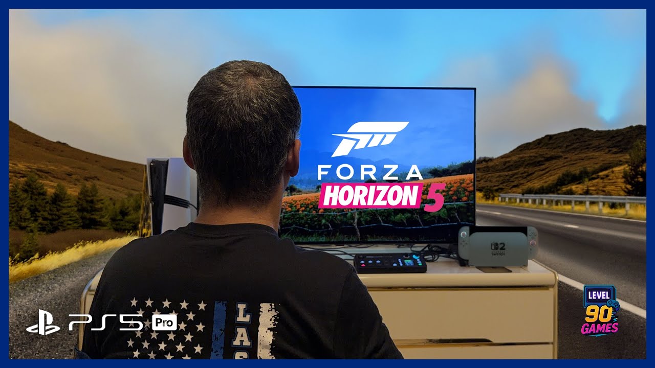 Primeira Vez em Forza Horizon 5 PS5 Pro - Gameplay INSANO e Impressões! Corre pra PS Store!