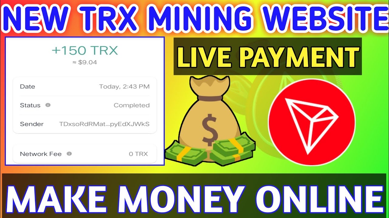 Best Tron (TRX) cloud mining website | 2022 the latest mining platform