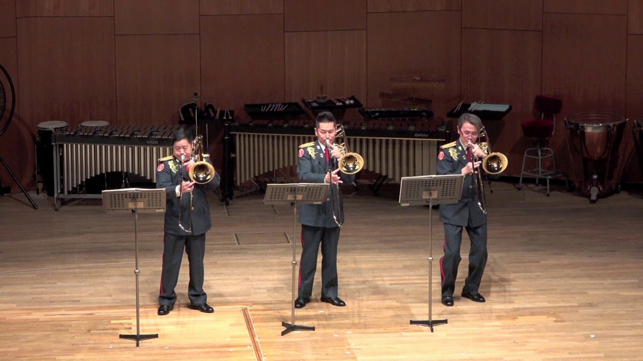 ３本のトロンボーンのためのトリプティック ／ フェルナンド・デュプレ