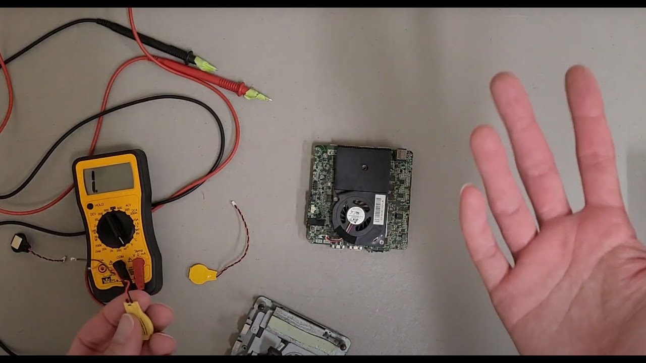 Solving an interesting problem with Intel NUC CMOS battery replacement (Reverse Polarity)