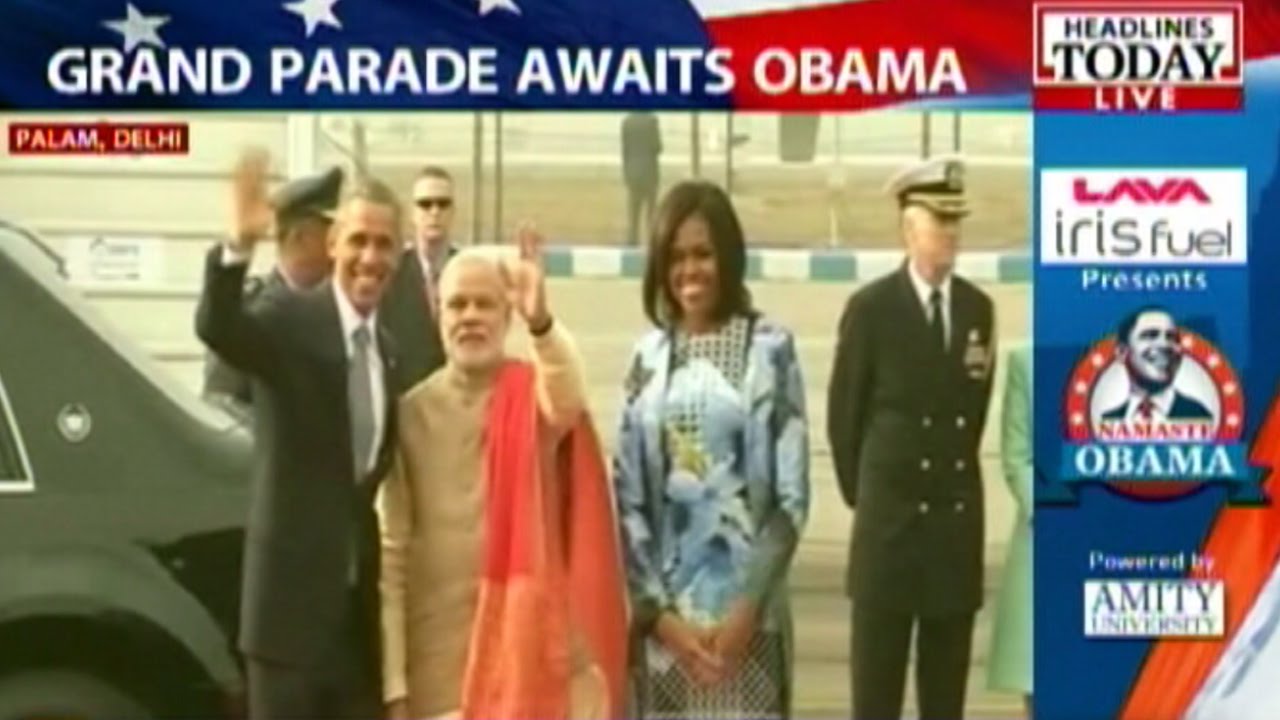 Obama's itinerary in Delhi on Republic Day