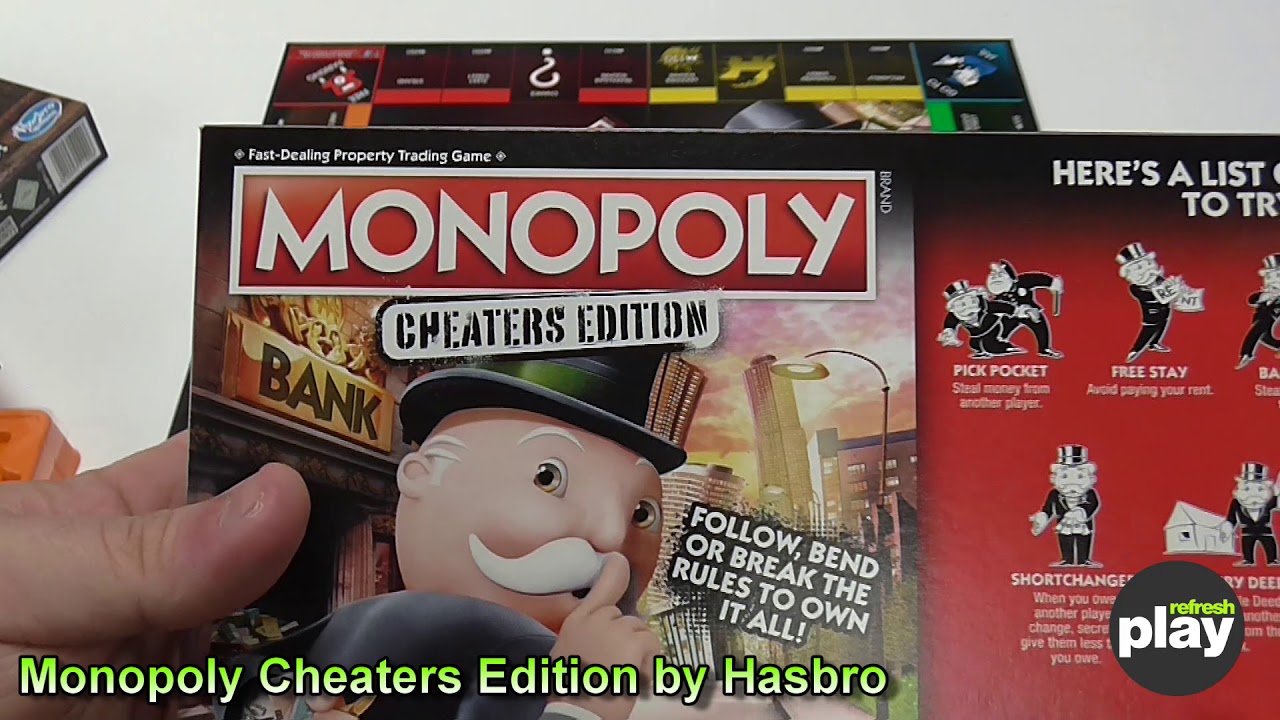 Monopoly Cheaters Edition Board Game Unboxing & First Look!