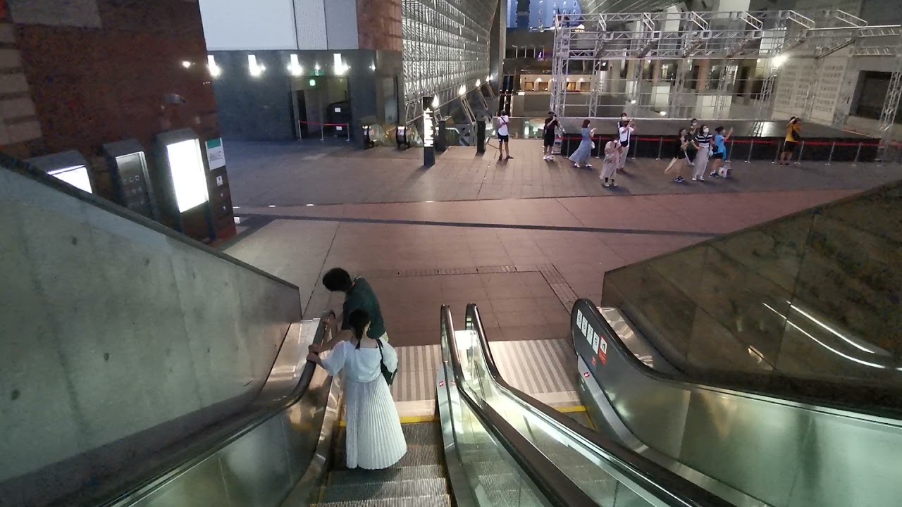 【京都】京都駅ビル大階段・アトリウム　Kyoto Station Grandstaircase & Atrium #kyoto #japan