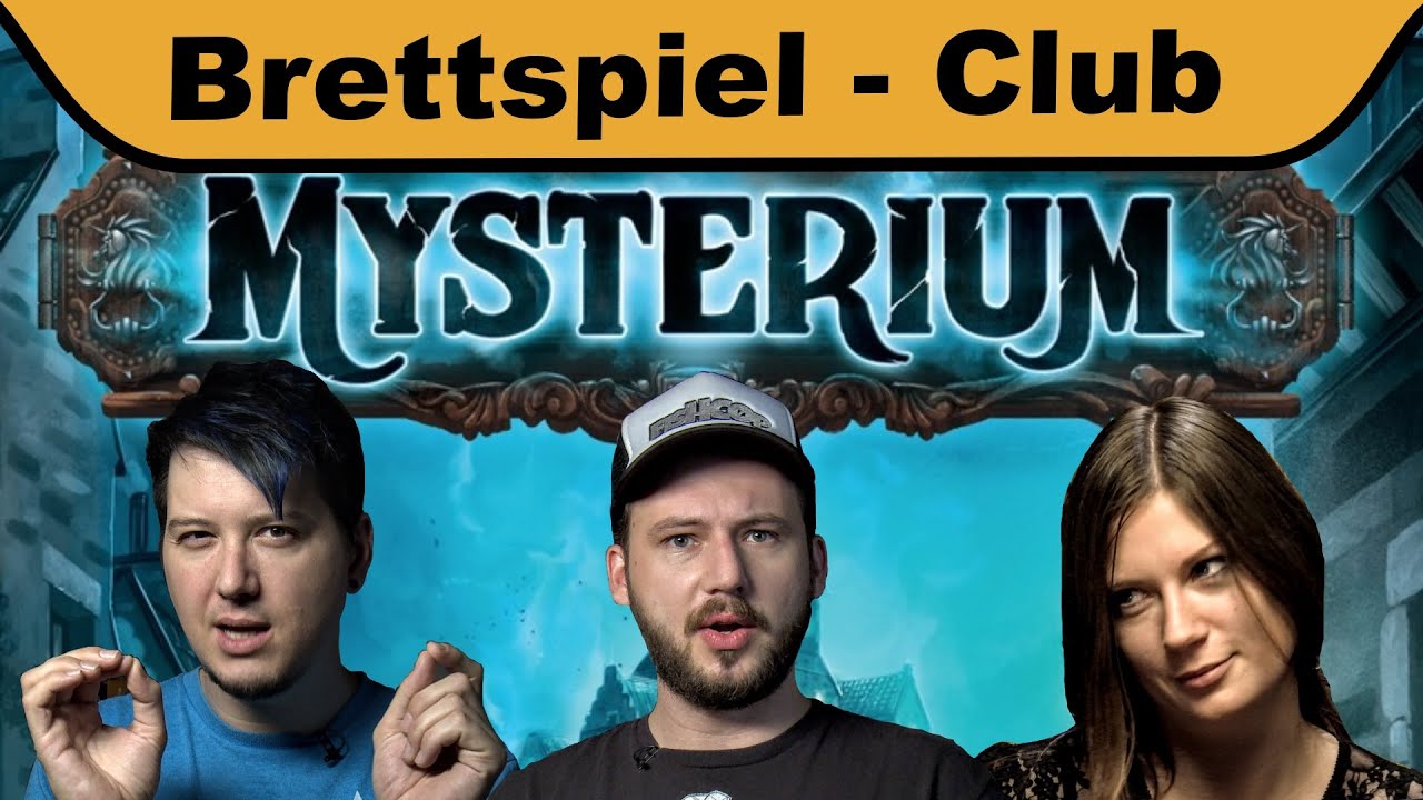 Mysterium - Manniac, FisHC0p und Sophia im Hunter & Cron Brettspiel-Club