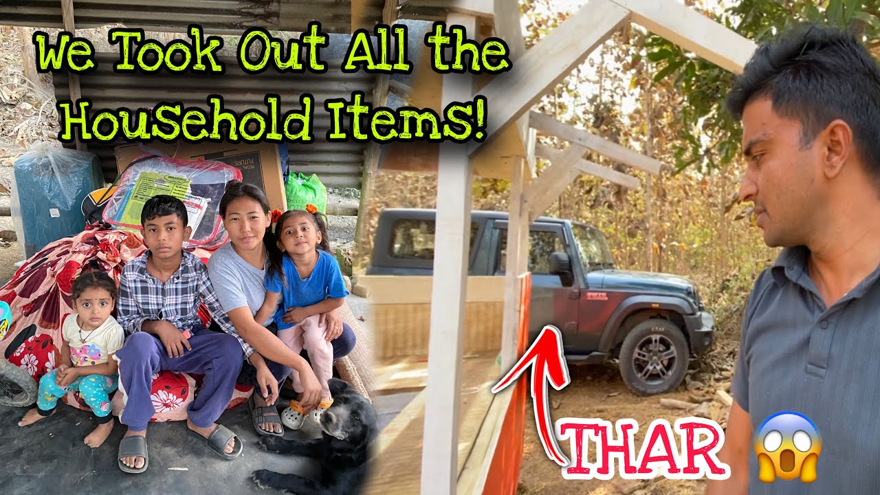 We Took Out All the Household Items! 