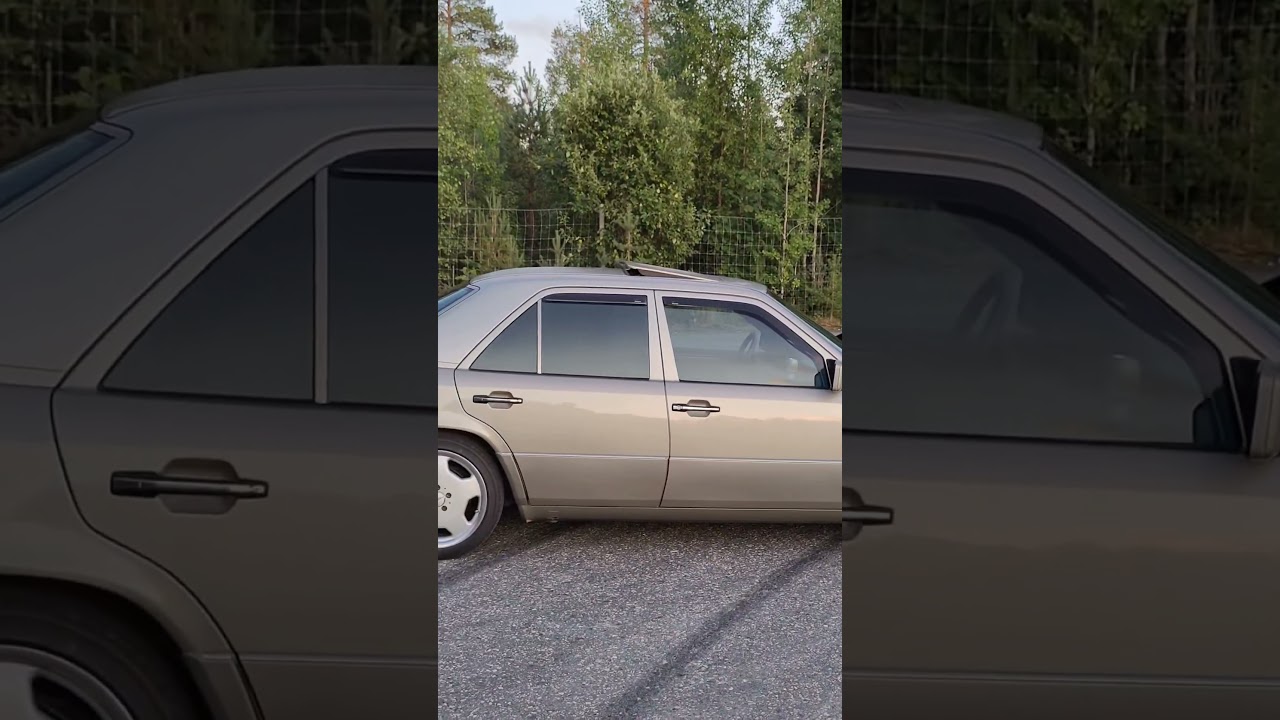 Koko Esittely NYT Kanavalla!🎥 #w124 #kes&auml;auto #esittely #suomitiktok #sinulle #autoharrastus #turbo