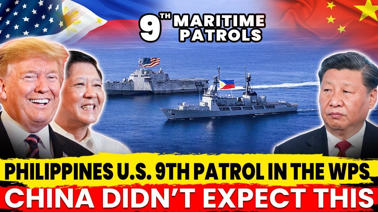 U.S. Philippines Conducts 9th Joint Patrol in the WPS to Deter China