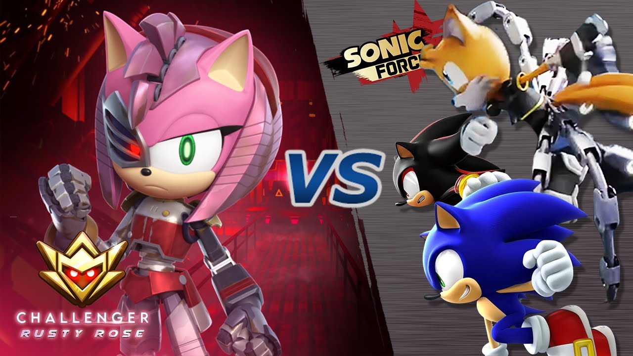 Tails Nine VS Rusty Rose Challenger Event | Sonic Forces: Speed Battle