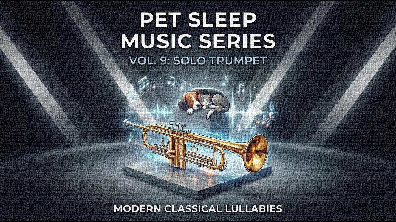 PET SLEEP MUSIC SERIES -9 / Modern Classical Lullabies with Trumpet