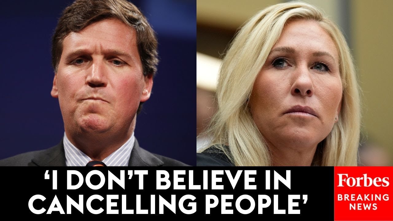 Marjorie Taylor Greene Defends Tucker Carlson For Hosting Nick Fuentes On Podcast