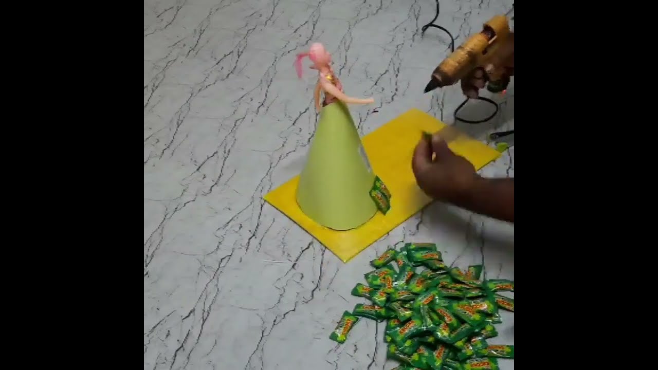 Chocolate doll | Chocolate doll making | Chocolate doll decoration | Chocolate packing ideas