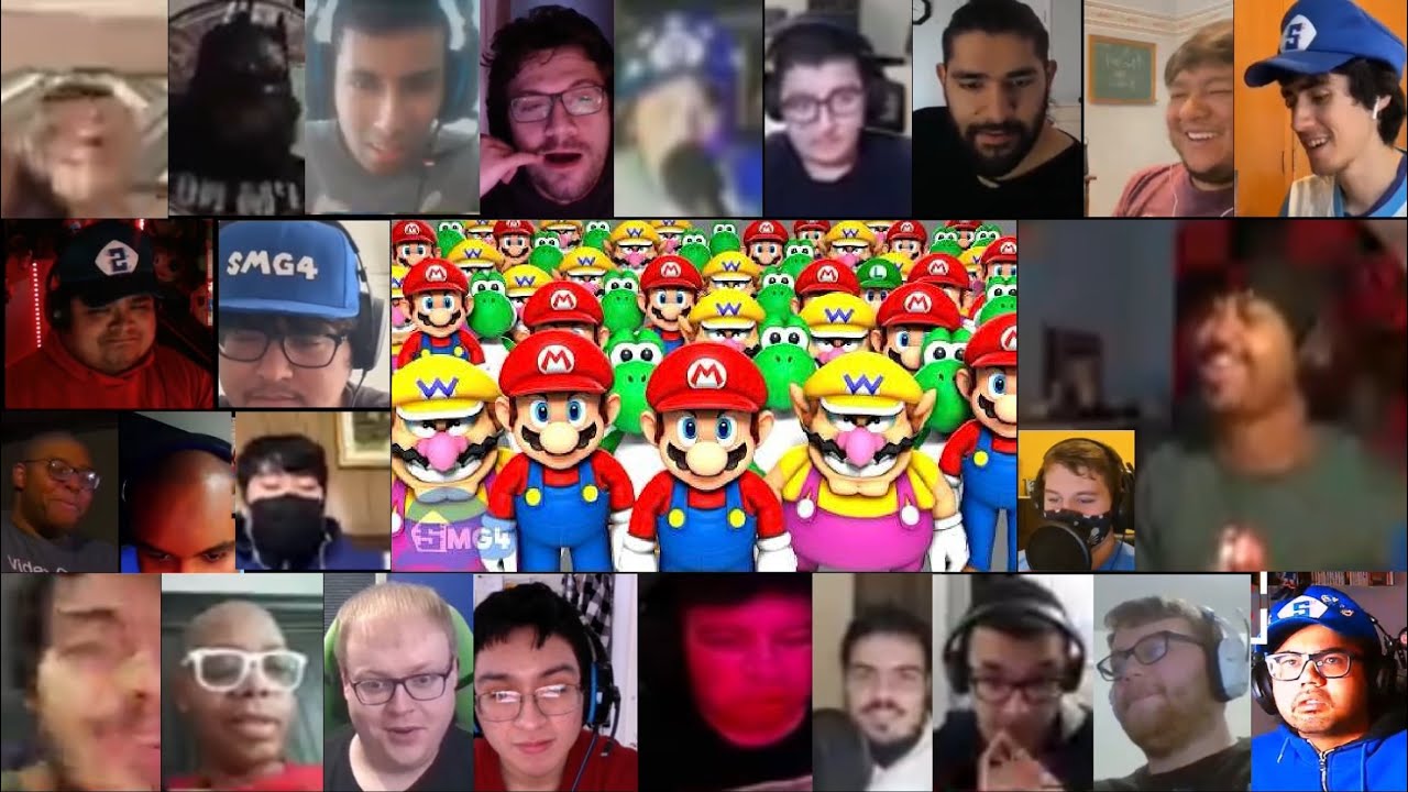 SMG4: Find Luigi Reaction Mashup