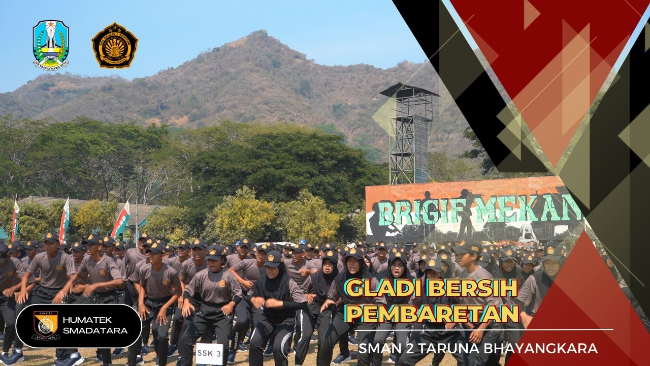 GLADI BERSIH PEMBARETAN TARUNA BHAYANGKARA | PEMBARETAN 5 MATRA SMA TARUNA