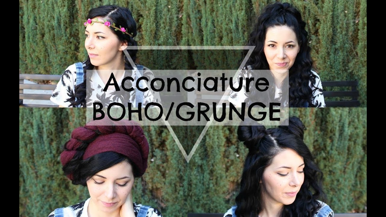 ACCONCIATURE BOHO/GRUNGE ❤ BACK TO SCHOOL!
