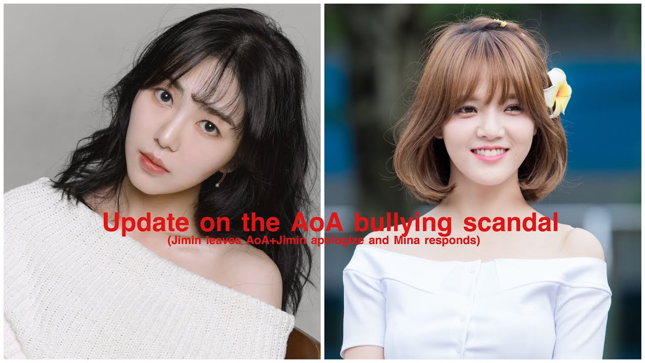 Update on the AoA scandal (Jimin leaves AoA+Jimin apologize and Mina responds)