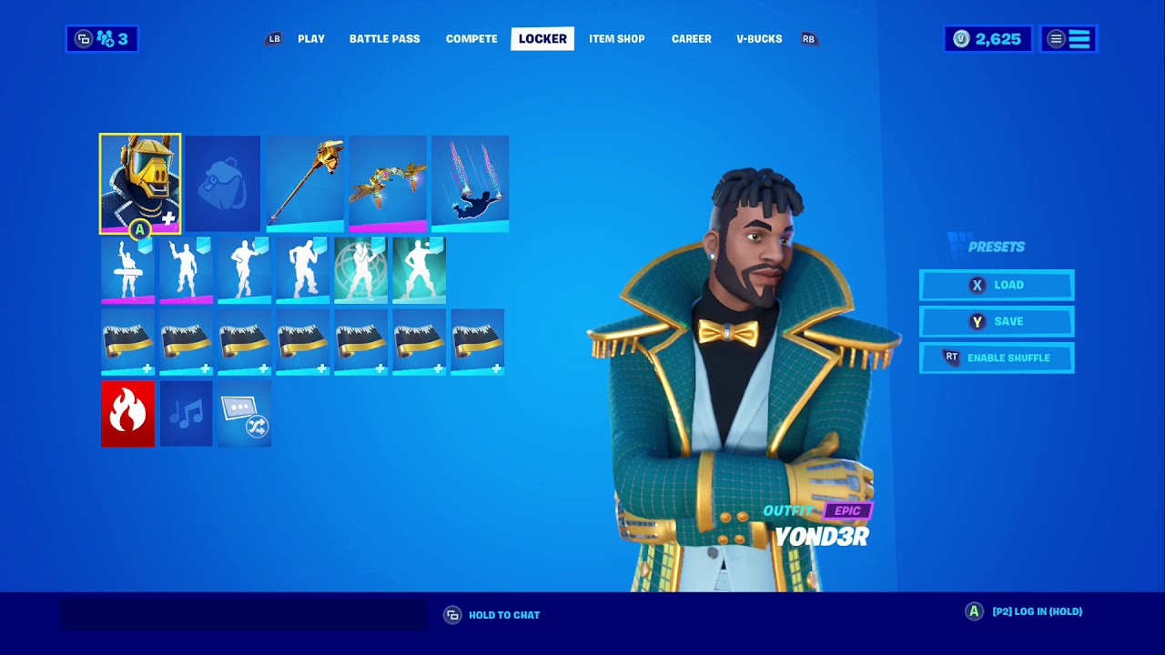 Outfit - YOND3R (Flair, Unmasked, Spectrum)
