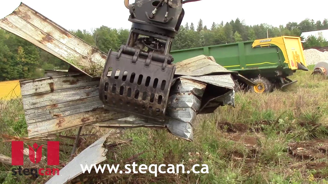 Steqcan sorting grapple
