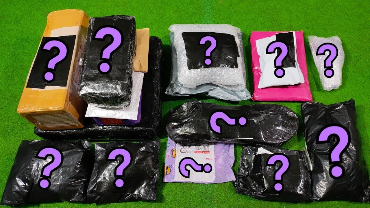SERBA UNGU!!! UNBOXING MISTERI PAKET PILIHAN TEAM #5