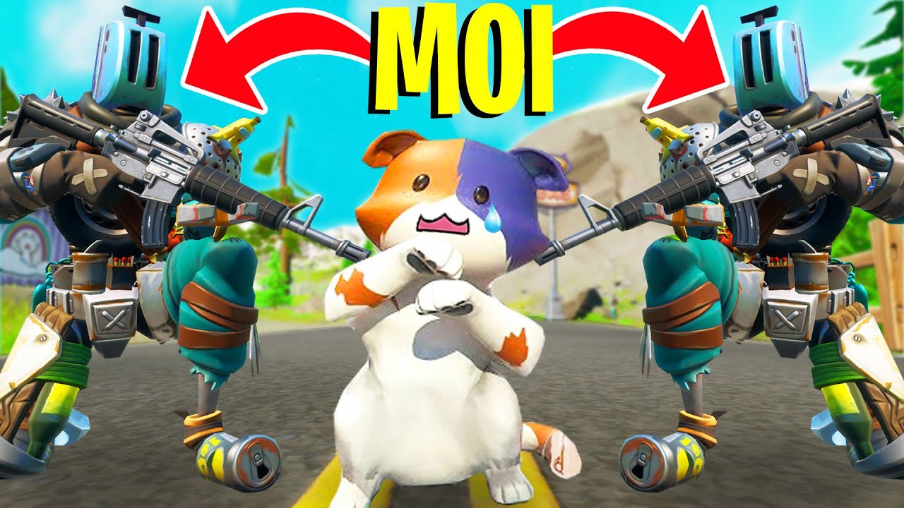 J'imite les ROBOTS et PROT&Egrave;GE KIT ! (Exp&eacute;rience BOSS Fortnite)