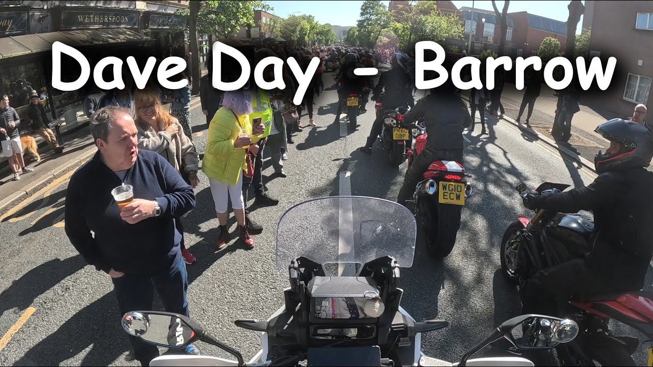 Dave Day - Barrow in Furness arrival